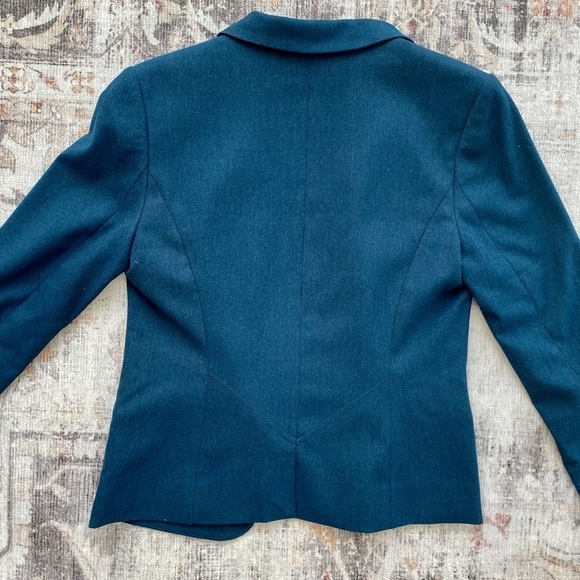 Gorgeous EUC RW&Co Teal Blazer - 2 - Picture 4 of 12